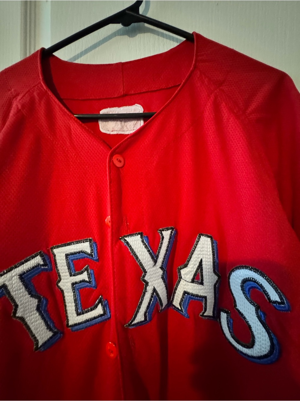 Vintage 90s/00s Lobo Sport TEXAS Baseball Jersey - Picture 1 of 6